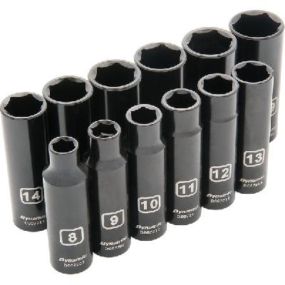 Impact Sockets for 3 8'', 1 2", 3 4" and 1" Impact wrenches